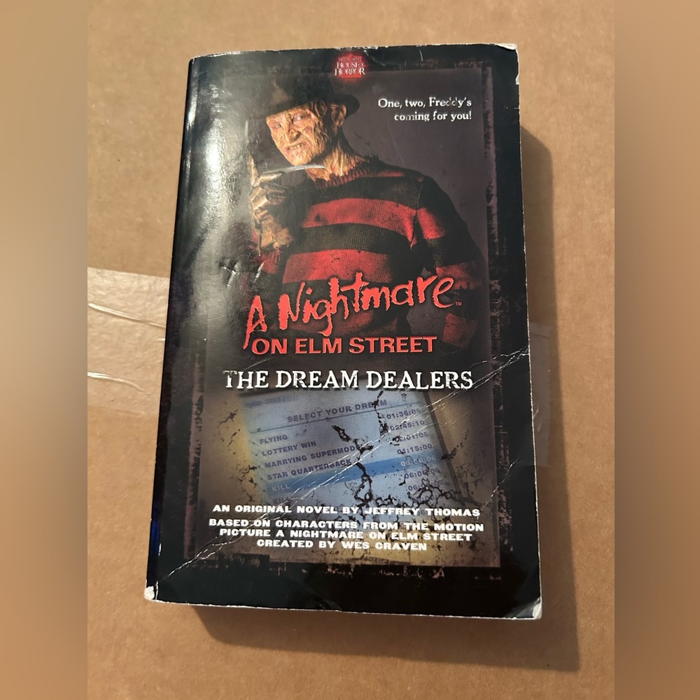 A Nightmare on Elm Street The Dream Dealers Ultra Rare Book Signed 1st edition
